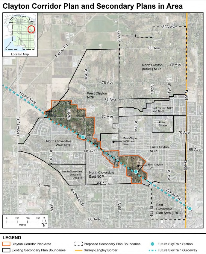Surrey approves draft vision for new Clayton Corridor Plan
