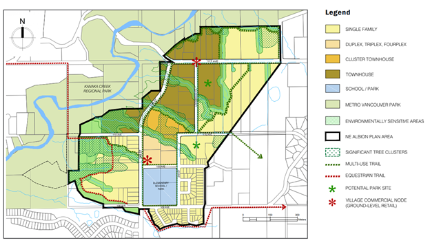 Maple Ridge's North East Albion concept plan